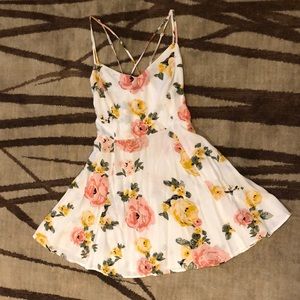 Garage Floral Mini Dress